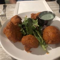 Crusted cauliflower appetizer  at Candle Cafe in New York City