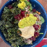 The nourishing bowl could do with some more flavours but I would go back and order it again.  at Pearl Beach Cafe and General Store in Pearl Beach