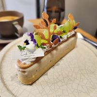 Yuzu grapes cake at VeganCafe Sister in Osaka