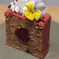 🍰 Cherry Cake (864¥) at VeganCafe Sister in Osaka