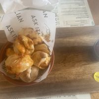 Cheese dough balls  at ASK Italian in Shrewsbury