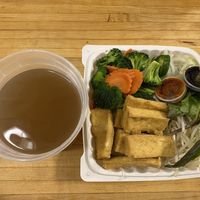 Vegan pho with fried tofu  at UnPhogettable in North Bend