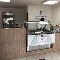 Ice cream parlor interior  at Nevarte in Bogota