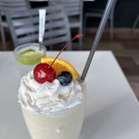 piña colada  at Paisajes Curet in Patillas