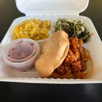 BBQ Sandwich Meal at Pure Soul in Durham