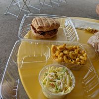 NC BBQ Chicken and Soul Mac at Pure Soul in Durham