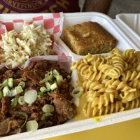 Bar-v-que plate  at Pure Soul in Durham