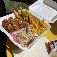 Large portions   at Pure Soul in Durham