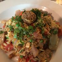 paella at Caravan of Dreams in New York City