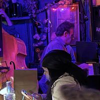 Scott and the band  at Caravan of Dreams in New York City