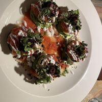 Raw ravioli .  at Caravan of Dreams in New York City