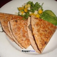 soyrizo quesadillas at Caravan of Dreams in New York City