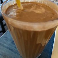 Chocolate Peanut Butter Smoothie  at Caravan of Dreams in New York City