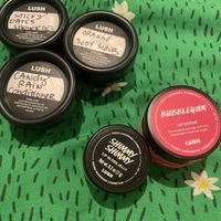 Mini Haul - Wanted to Shout Out THIS Location - Post-Run came for lip balm and they gifted me some vegan samples! They all smell delicious!! ✨💕  at LUSH in San Mateo