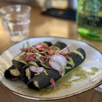 Taquitos de Camote   at Chulita in Venice