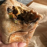 Vegan burritoos  at Chulita in Venice