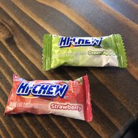 Little candies with the check👍🏼 at Ramen Zero in Las Vegas