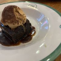 Sticky toffee coffee pudding  #Veganuary at ASK Italian in South West London