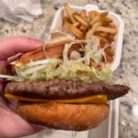 burger  at Burger Lounge in San Diego