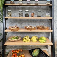 Ingredients on display   at GoFresh in Phuket