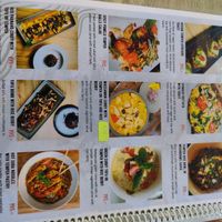 Menu at GoFresh in Phuket