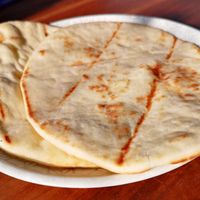 Warm Naan Bread at Sweetwater Rooftop Bar in East Fremantle