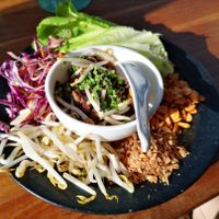 San Choy Bow (vegan option) at Sweetwater Rooftop Bar in East Fremantle
