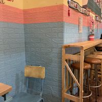 Seating area   at Tasty Bowl in Madrid