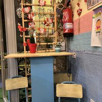 Nice decorated   at Tasty Bowl in Madrid