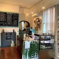 Inside at Kombi Cafe & Smoothie Bar in Battery Point