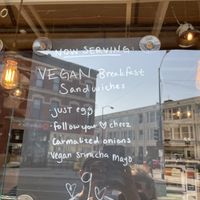 Vegan breakfast menu at Paulie Gee's - Wicker Park in Chicago