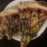 ‘Healthier Option’ vegan slice  at Paulie Gee's - Wicker Park in Chicago