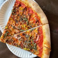Vegan pizzaa  at Paulie Gee's - Wicker Park in Chicago