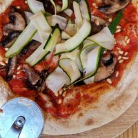 Vegan Hero pizza at BrewDog in Perth