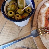 The olives were lovely at BrewDog in Perth