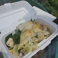 Savory crepe at Give a Crepe in Erie