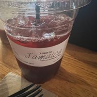 Jamaica drink aka hibiscus 🌺   at Testal Mexican Kitchen in Phoenix