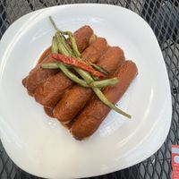 Enchiladas de un guisado salsa roja   at Chocolatito Con Pan in Puebla