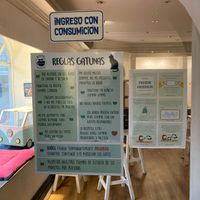 House rules  at Adrianuzca's Cat Café in Punta Del Este