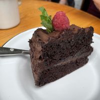 Vegan chocolate cake at Beef & Liberty Burgers - Stanley in Hong Kong Island