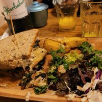 Sandwich vegano at Hierbabuena Vegan in Buenos Aires