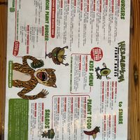 Main food menu  at Hierbabuena Vegan in Buenos Aires