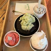 Ice cream😄 at Hierbabuena Vegan in Buenos Aires