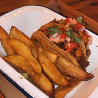 TAQUITOS  at Hierbabuena Vegan in Buenos Aires