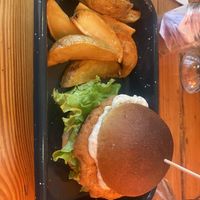 Frenchy burger   at Hierbabuena Vegan in Buenos Aires