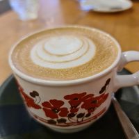 Almond latte at Gloria in Brunswick