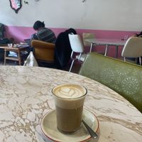 Soy latte  at Gloria in Brunswick