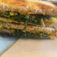 Tofu nori toastie   at Gloria in Brunswick