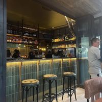 Bar area  at Hudsons The Burger Joint in Cape Town