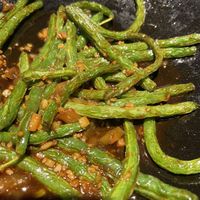 Chili green beans   at ATL - P.F. Chang's - TA in College Park